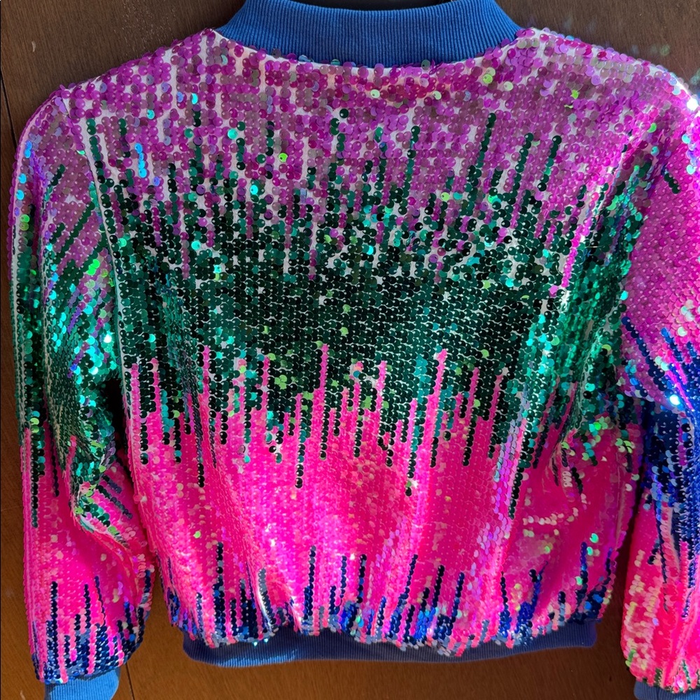 Colorful Sequin Jacket - Picture 5 of 5